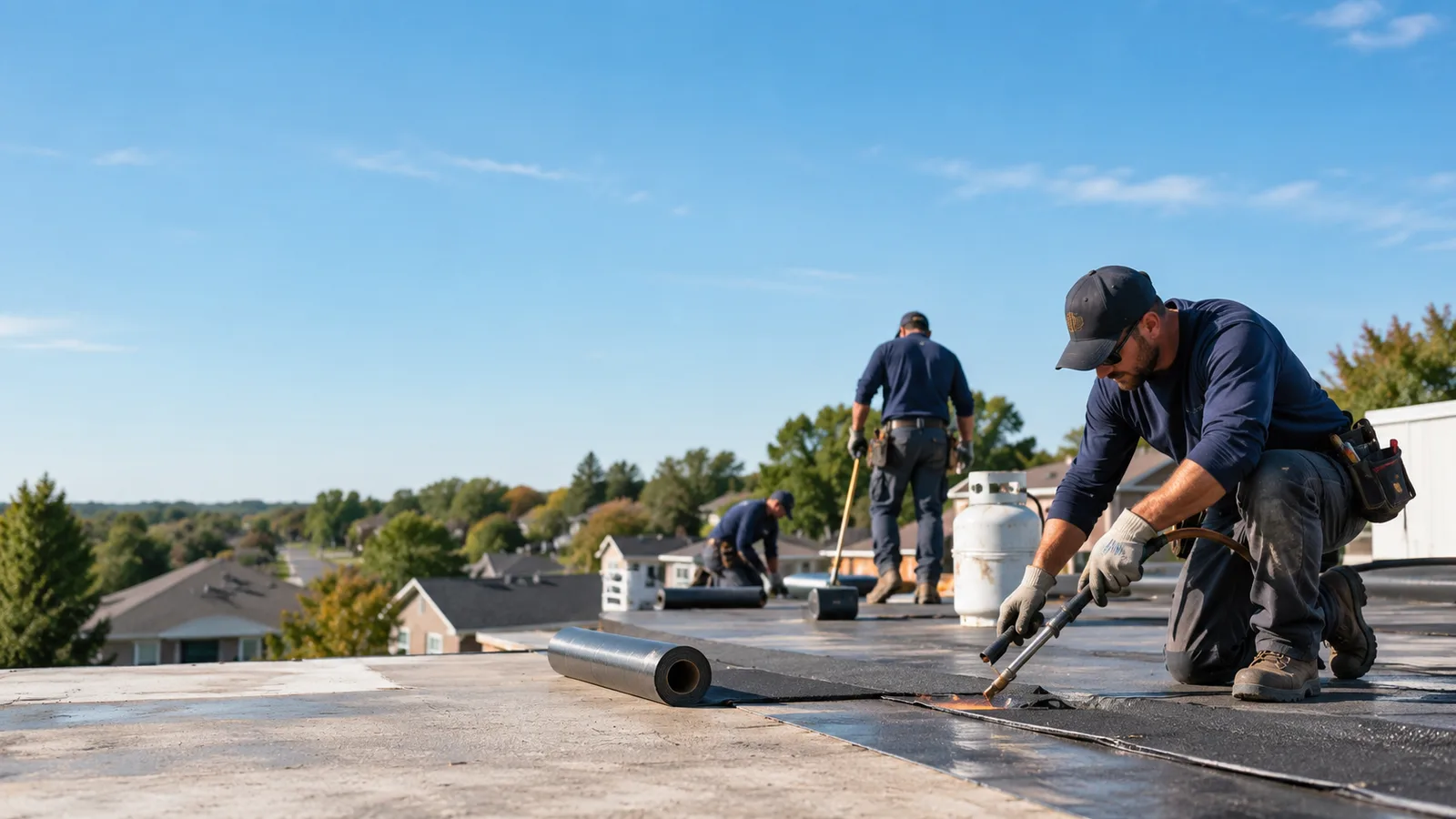 Flat Roof Leak Repair providers in Spooner, WI